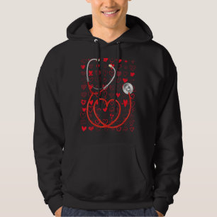 Nurse Valentines Day Er Icu Nicu Rn Valentine Nurs Hoodie