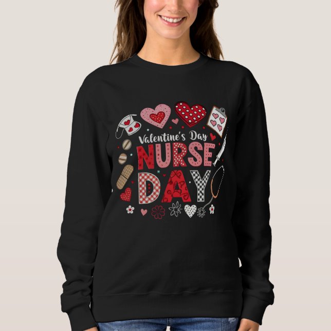 Nurse Valentine's Day Sweatshirt (Front)