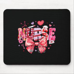 Nurse Valentines Day Valentine Er Icu Nicu Rn Nurs Mouse Pad