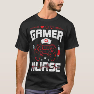 Nurse Video Gamer Gaming 1 T-Shirt