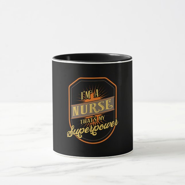 Nurse Vintage Mug (Center)