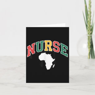Nurse Week Juneteenth Pride African Heritage Day _ Card