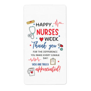 Nurse Week Sign Printable Appreciation Nurse Thank