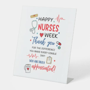 Nurse Week Sign Printable Appreciation Nurse Thank