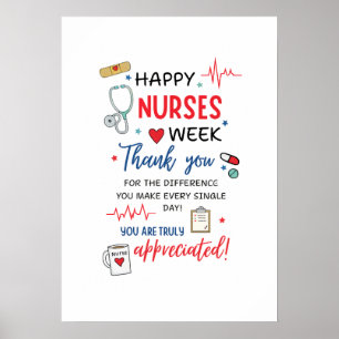 Nurse Week Sign Printable Appreciation Nurse Thank