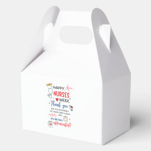 Nurse Week Sign Printable Appreciation Nurse Thank Favour Box