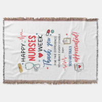 Nurse Week Sign Printable Appreciation Nurse Thank
