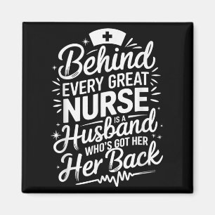 Nurse Wife And Nursing Wife Quote Nursing Husband Magnet