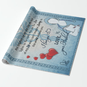 Nurse Wife Gift Letter To Wife From Husband Wrapping Paper