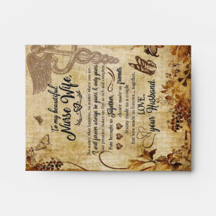 Nurse Wife Gifts Letter To My Beautiful Wife Envelope