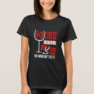 Nurse Wine Prescription Nursing Student T-Shirt