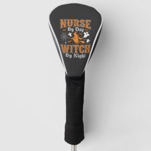 Nurse Witch Halloween Design (2) Golf Head Cover