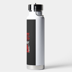 Nurse Witch Halloween Skyline Design_1 Water Bottle