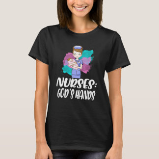 Nurse With Jesus  3 T-Shirt