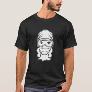 Nurse With Mask Nursing Attendant T-Shirt