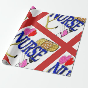 "Nurse" Wrapping Paper
