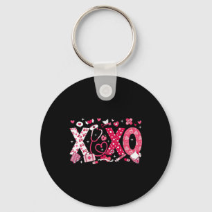 Nurse Xoxo Stethoscope Valentine Rn Pct Cna Nurse Key Ring