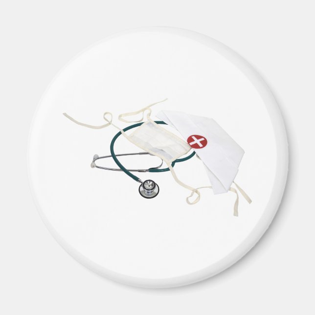 NurseHatMask082309 Magnet (Front)