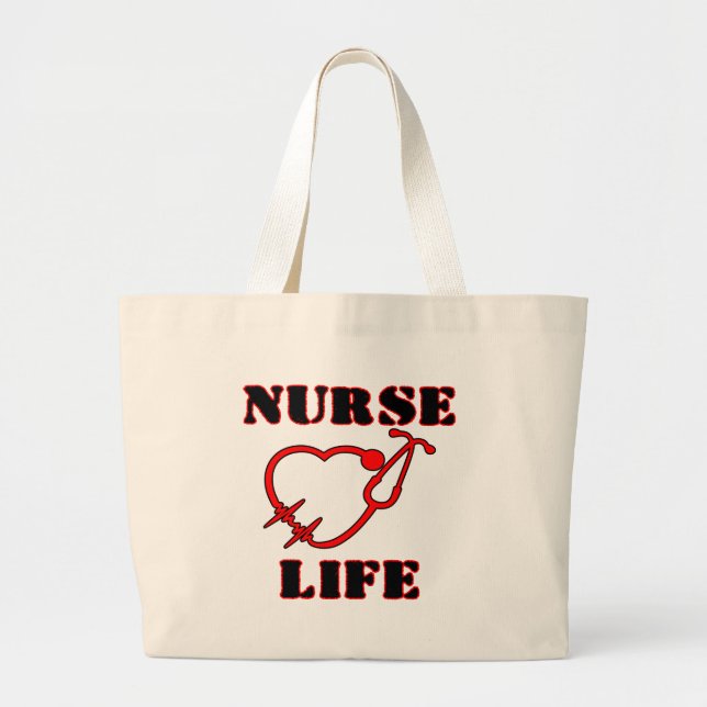 NURSELIFE LARGE TOTE BAG (Front)