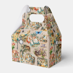  Nursery Alice Colourful 1800s Classic Wonderland  Favour Box