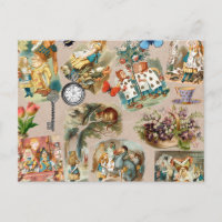 Nursery Alice Colourful 1800s Classic Wonderland