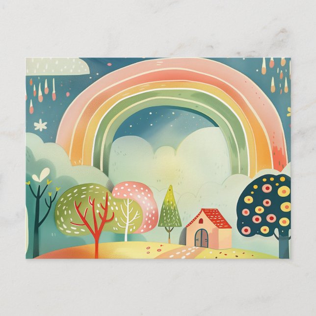 Nursery Art Design  Postcard (Front)