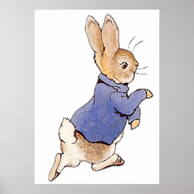 Nursery Characters Peter Rabbit Beatrix Potter In  Poster (Front)