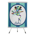 Nursery Lamp Watercolor Frog Bold