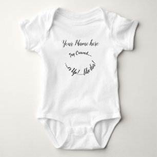 Nursery name Baby romper t-Shirt One-piece Bodysuit