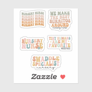 Nursery Nurse, Newborn Nurse, Groovy Nursery Nurse