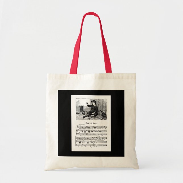Nursery Rhyme Jack Korner Tote Bag (Front)