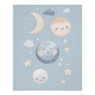 nursery wall art, kids room prints, playroom decor