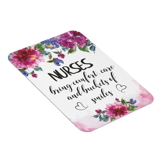 Nurses Appreciation Quote Graduation Gift Thank Magnet (Right Side)