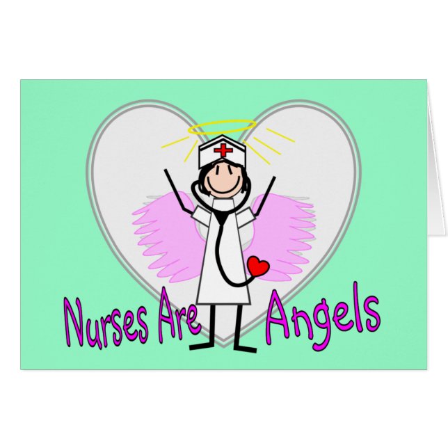 Nurses Are Angels (Front Horizontal)