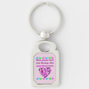 NURSES ARE APPRECIATED KEY RING