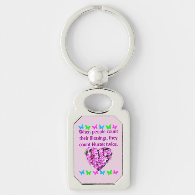 NURSES ARE APPRECIATED KEY RING (Front)