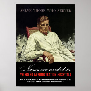 Nurses Are Needed -- WWII VA Poster