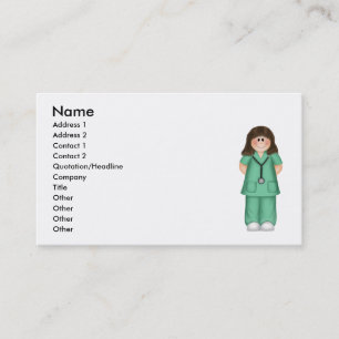 Nurse's Business Card