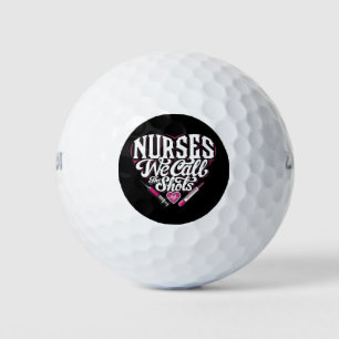 Nurses call the shots golf balls