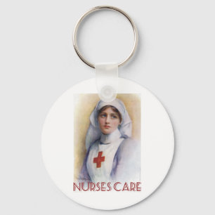Nurses Care Key Ring