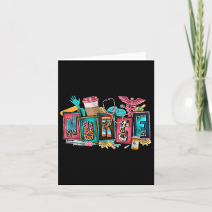 Nurse's Day Nurse Life Nurse Week 2025 Women 1 Card