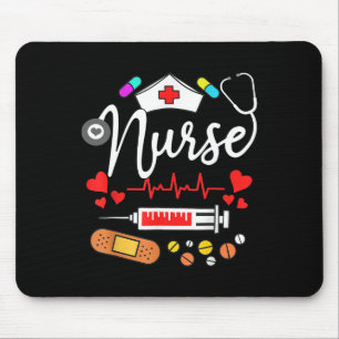 Nurse's Day Nurse Life Nurse Week 2025 Womens Mouse Pad