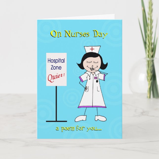 Nurses Day Poem Card (Front)
