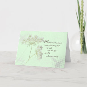 Nurse's Day Touch a Life Card