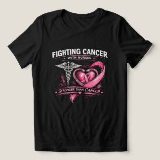 Nurses Fight with Heart™ | Breast Cancer Awareness Tri-Blend Shirt