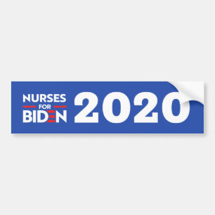 NURSES FOR JOE BIDEN BUMPER STICKER