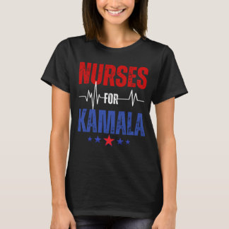 Nurses For Kamala Harris For President 2024 Electi T-Shirt