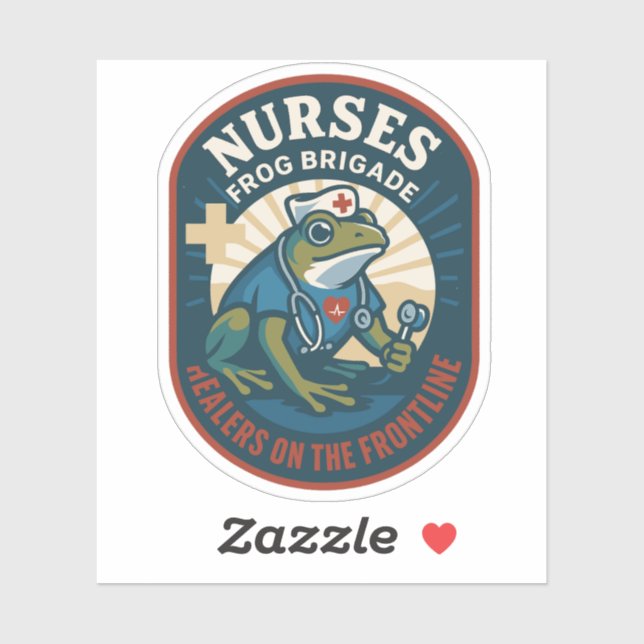 Nurses Frog Brigade – Healers on the Frontline (Sheet)