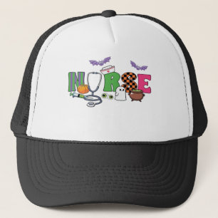 Nurses Halloween Classic T-Shirt Trucker Hat