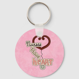Nurses Have Heart Keychain